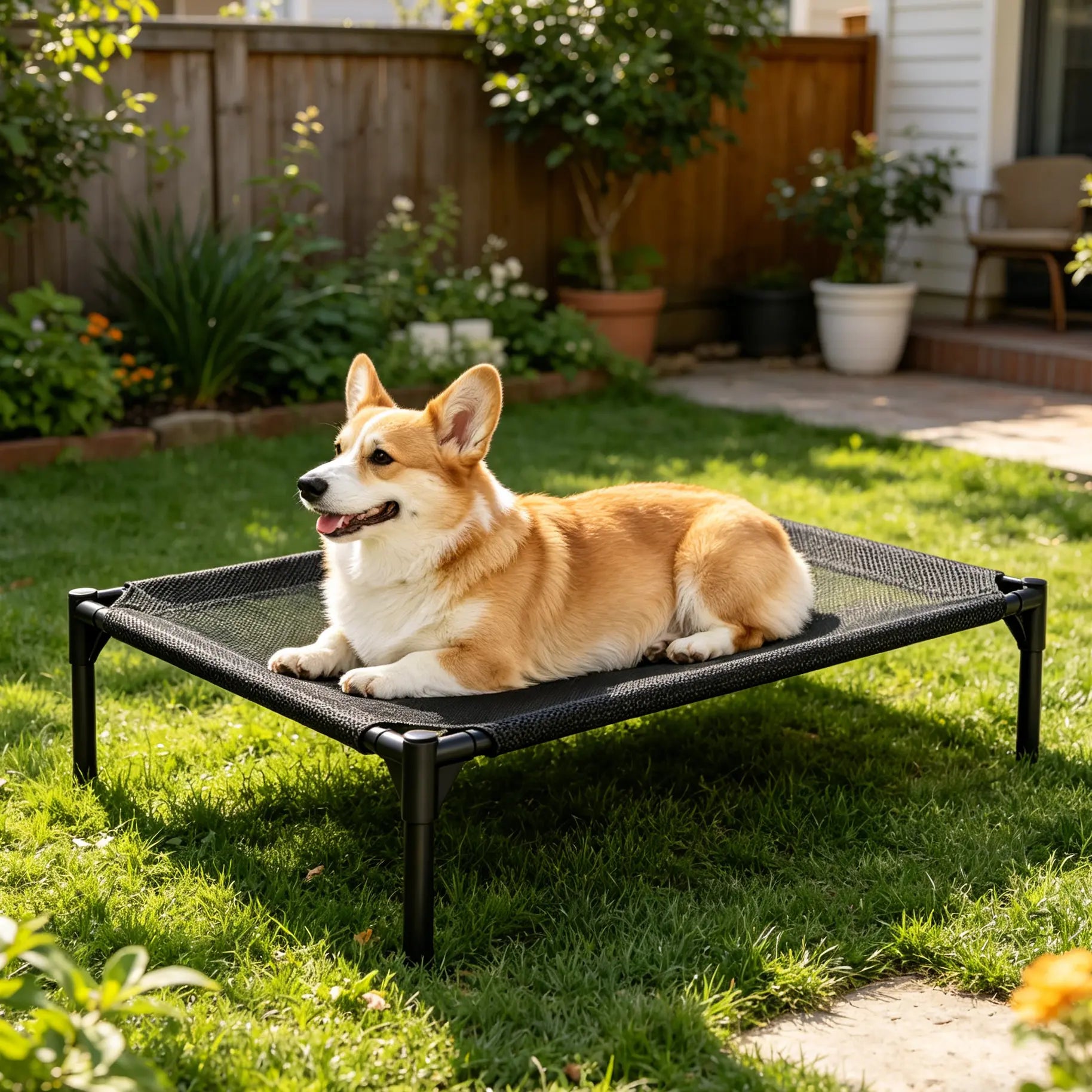 Valuxe Premium Elevated Cooling Pet Bed