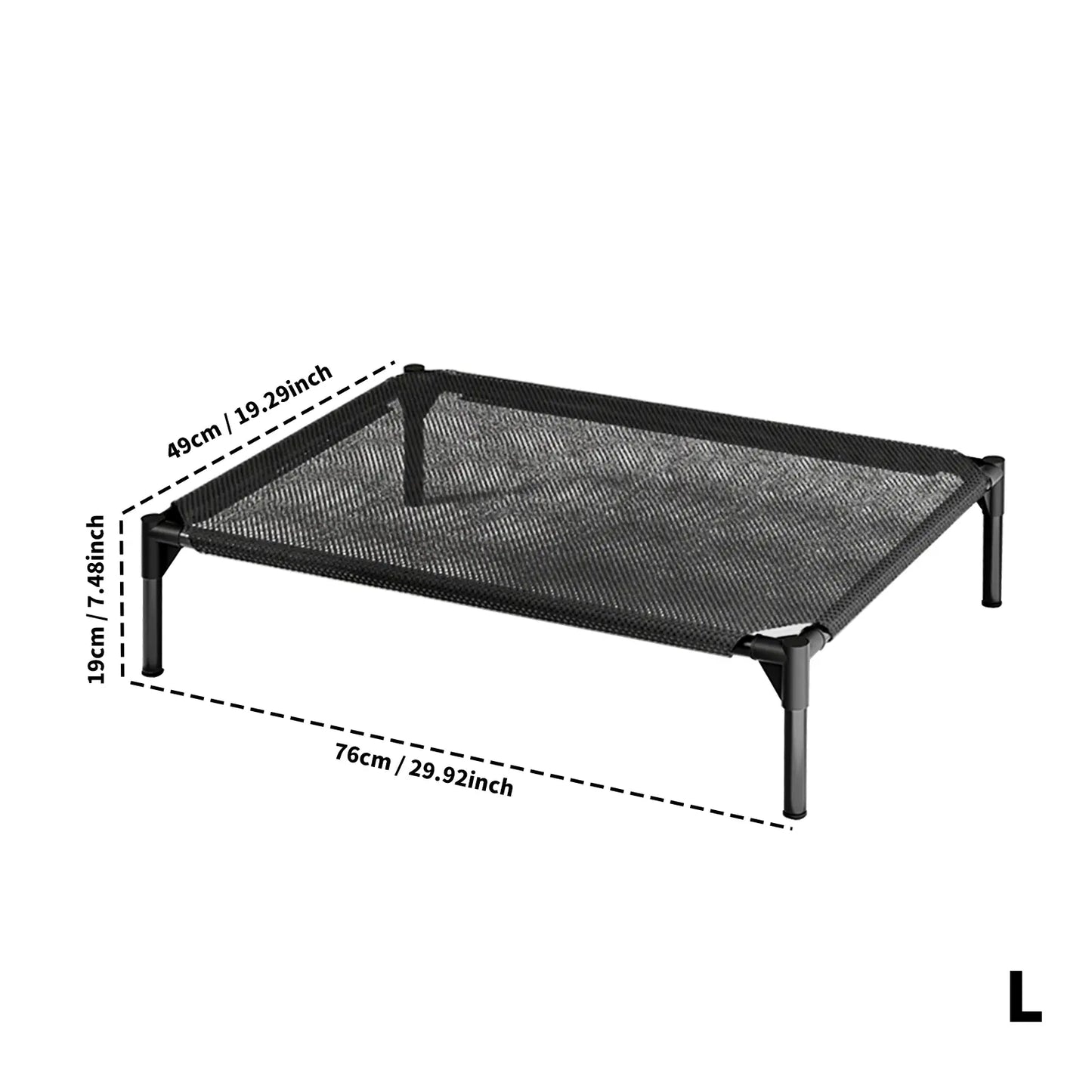 Valuxe Premium Elevated Cooling Pet Bed