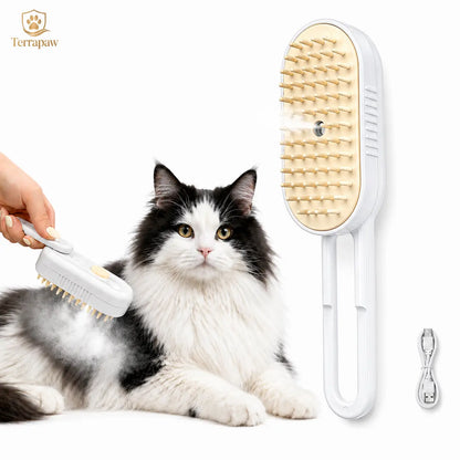 Professional Pet Grooming & Deshedding Brush – Effective Undercoat Removal Tool for Long & Short Haired Dogs, Cats, and Small Animals