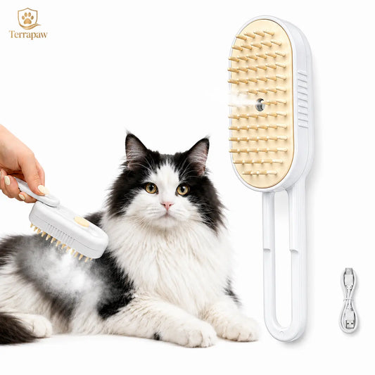Professional Pet Grooming & Deshedding Brush – Effective Undercoat Removal Tool for Long & Short Haired Dogs, Cats, and Small Animals