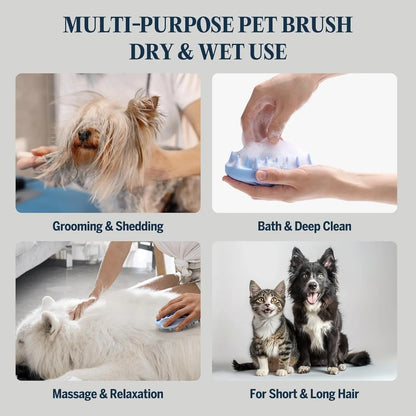 Soothing Herbal Pet Shampoo – Hypoallergenic Itchy Skin Relief, Moisturizing & Deodorizing Formula for Cats and Dogs