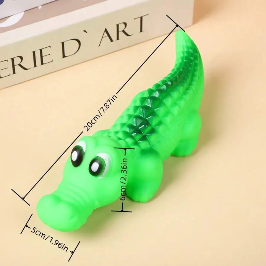 Durable Interactive Latex Chew Toy – Loud Squeaky Toy for All Dog Breeds & Strong Chewers