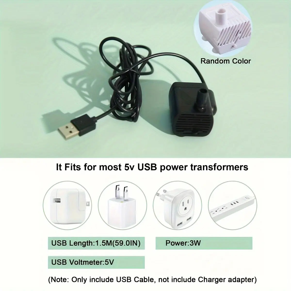 Rechargeable Automatic Pet Fountain – Clear Wireless Cat Water Dispenser for Fresh & Circulating Hydration