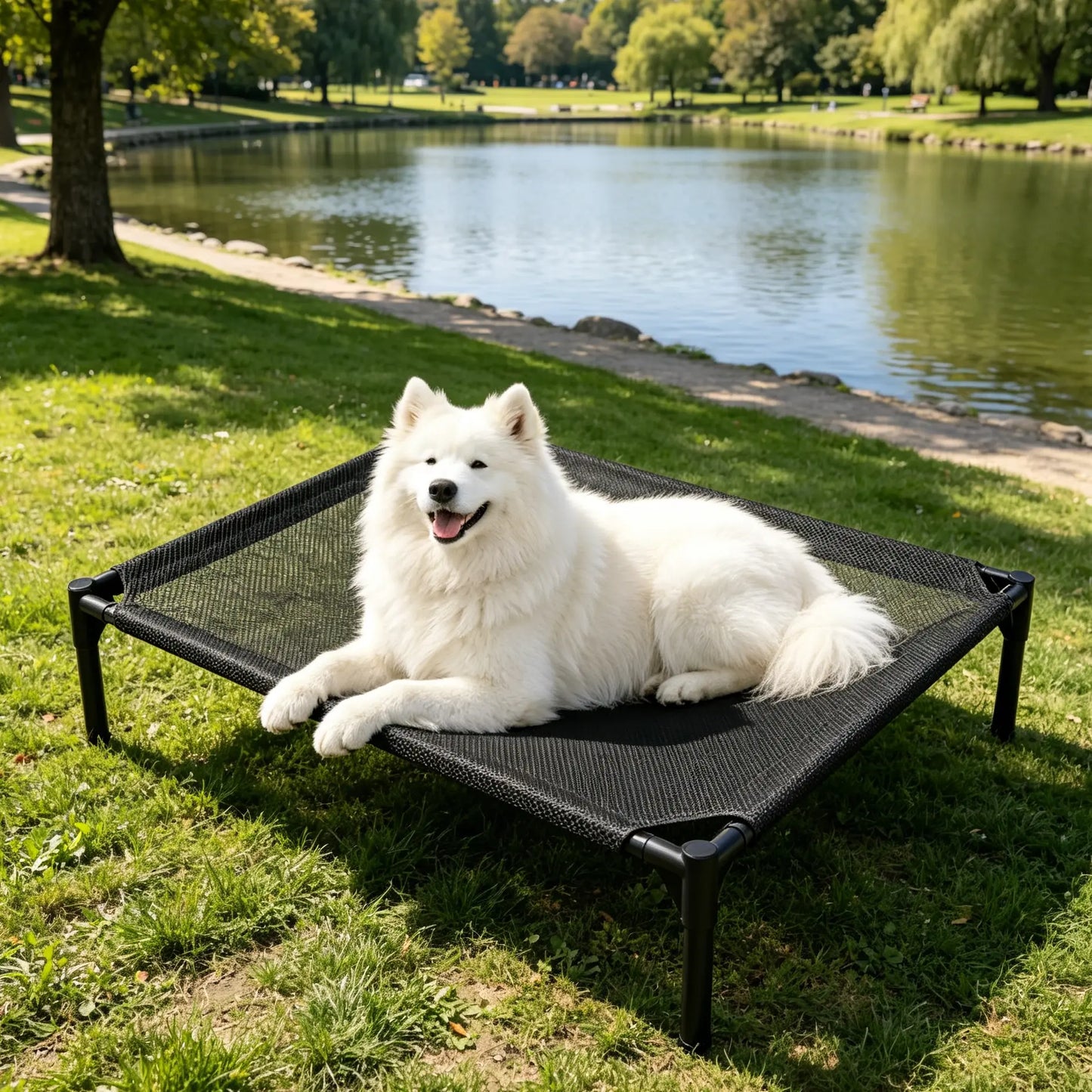 Valuxe Premium Elevated Cooling Pet Bed